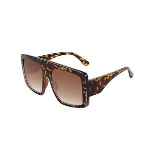 Oversized Square Shield Fashion Sunglasses